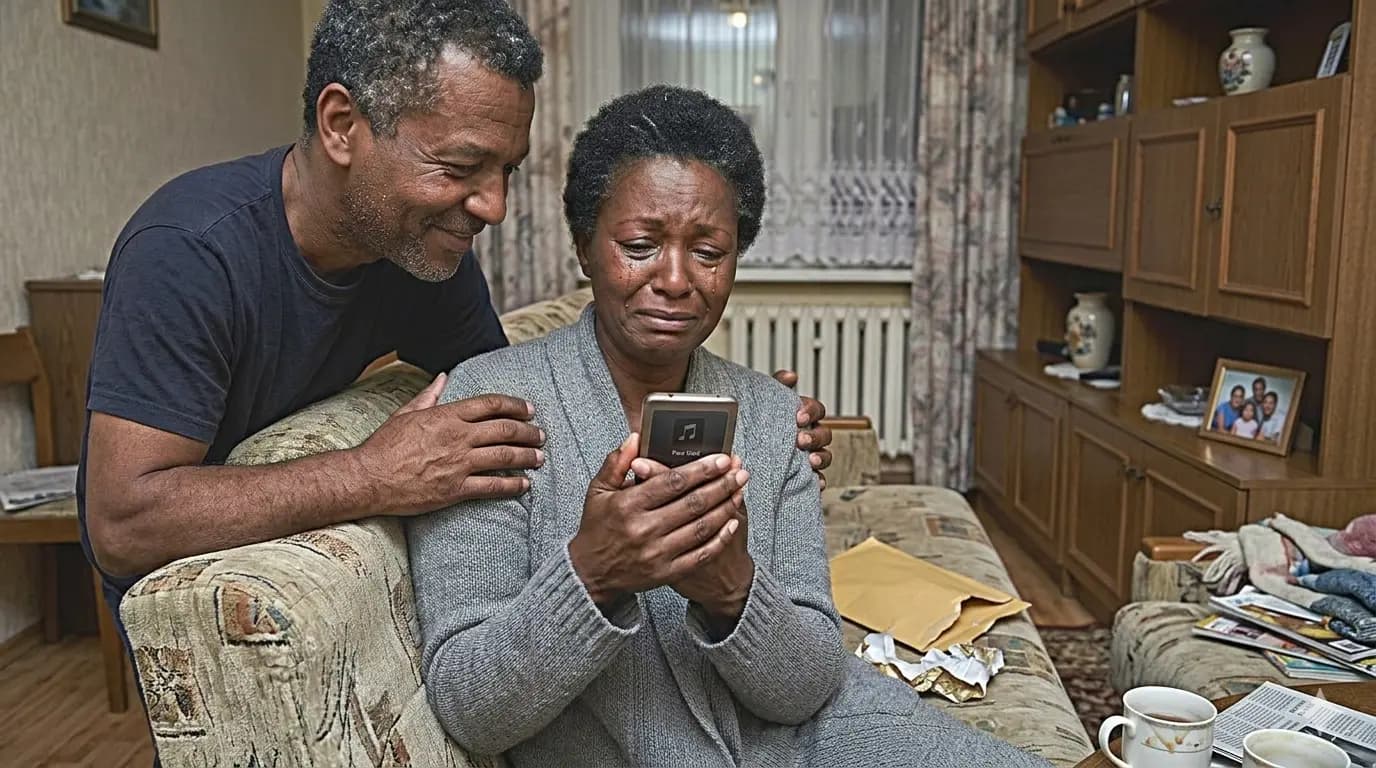 Casal a partilhar a sua canção